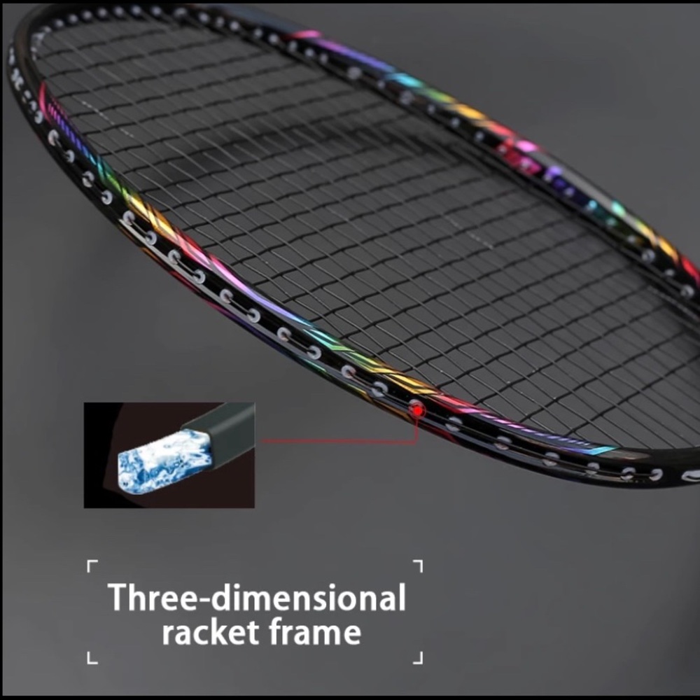 Badminton Rackets with bags String Professional - Picture 4 of 7